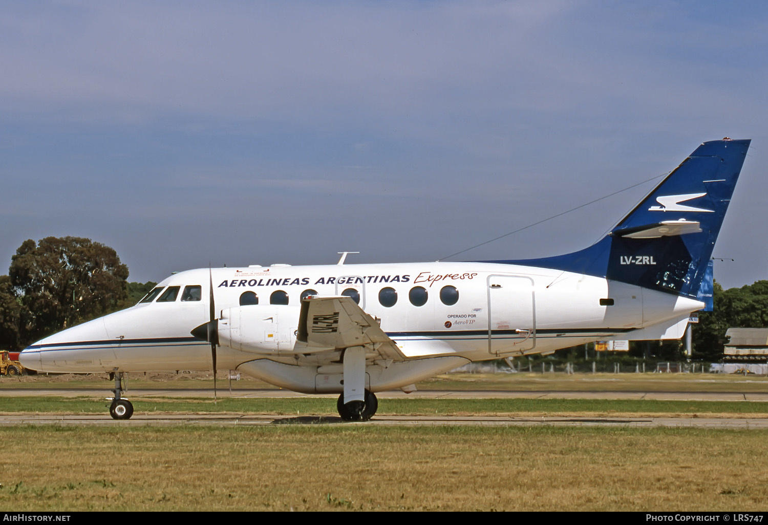 Aircraft Photo of LV-ZRL | British Aerospace BAe-3212 Jetstream Super 31 | Aerolíneas Argentinas Express | AirHistory.net #213779