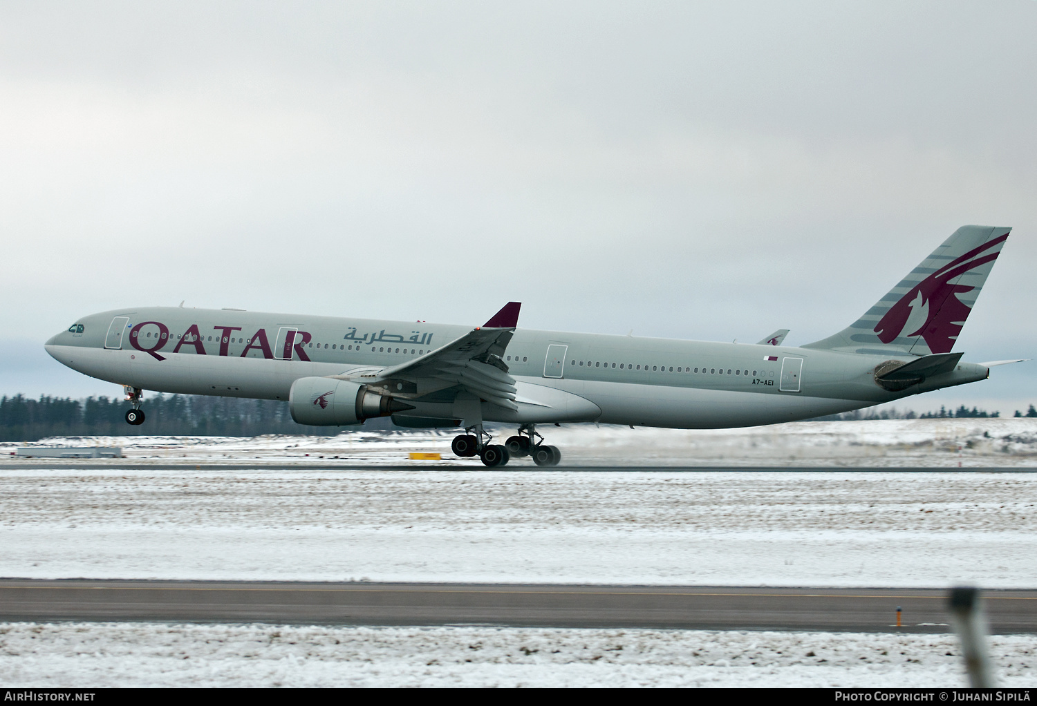 Aircraft Photo of A7-AEI | Airbus A330-302 | Qatar Airways | AirHistory.net #213783