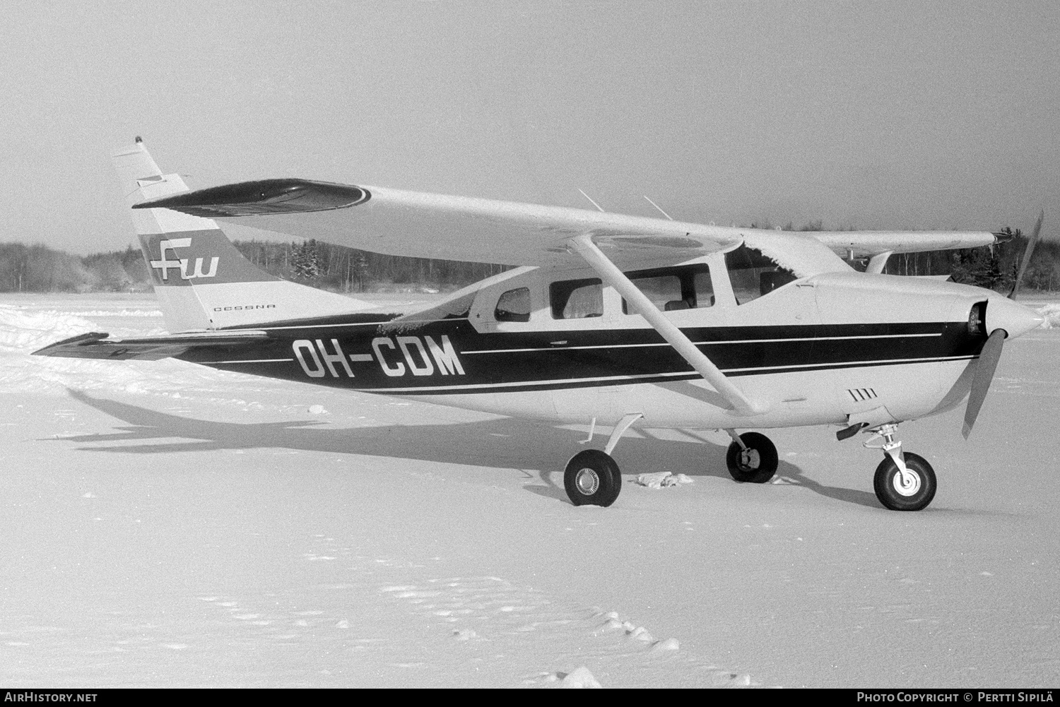 Aircraft Photo of OH-CDM | Cessna U206E Skywagon 206 | Finnwings | AirHistory.net #213800