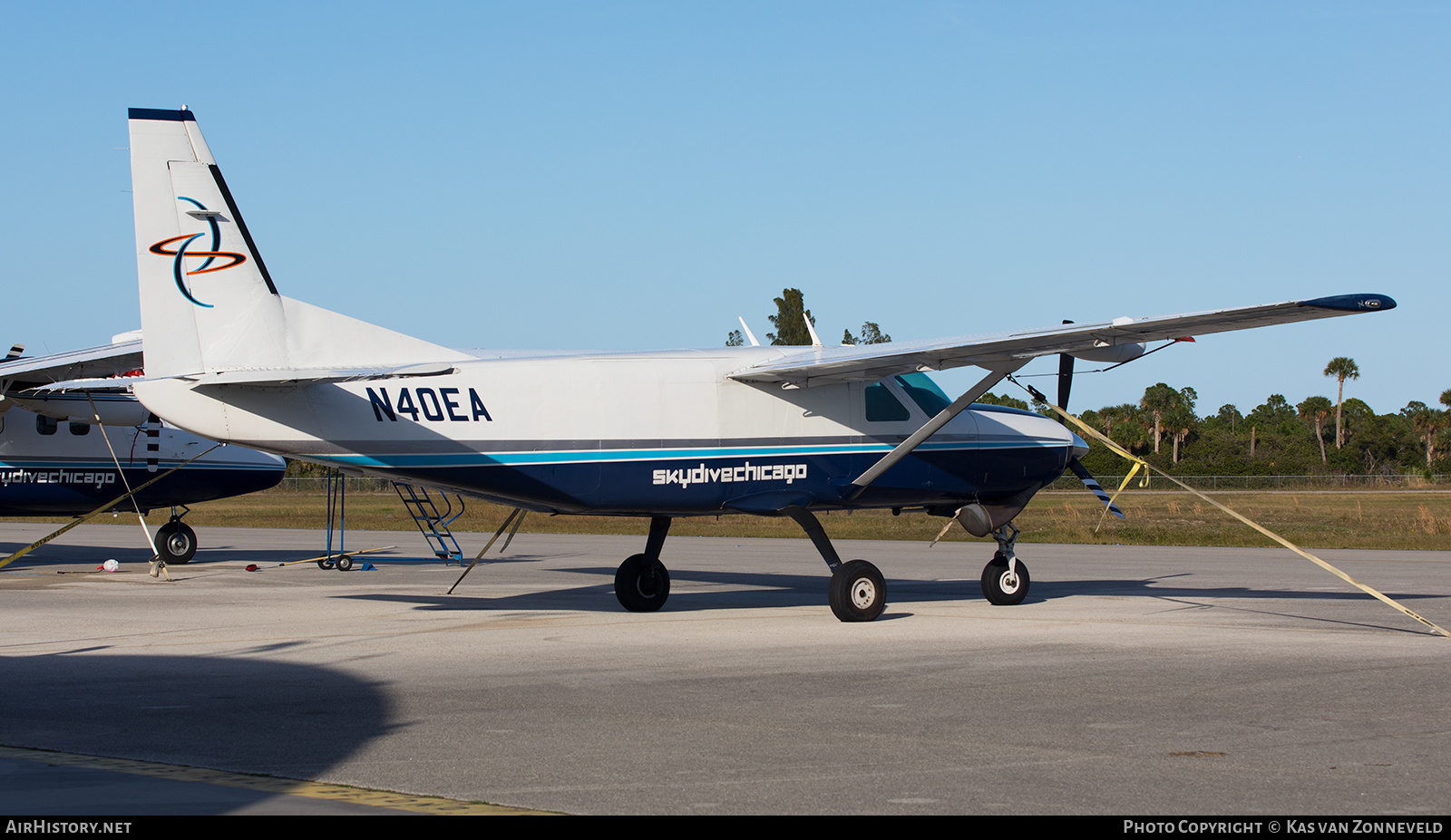 Aircraft Photo of N40EA | Cessna 208A Cargomaster | Skydive Chicago | AirHistory.net #213803