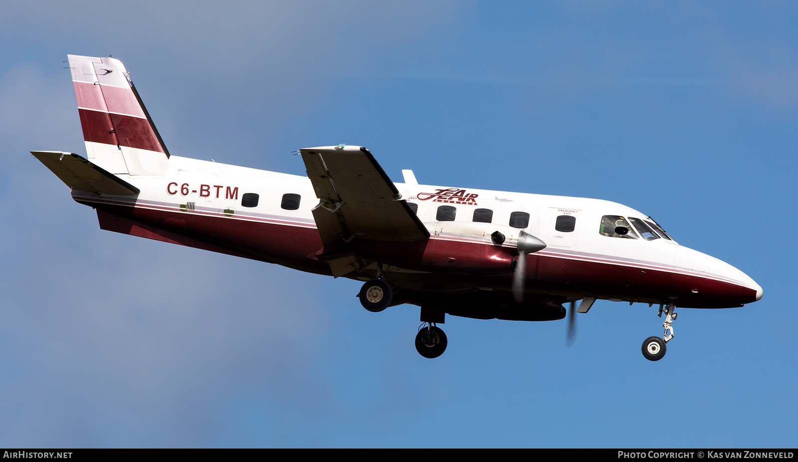 Aircraft Photo of C6-BTM | Embraer EMB-110P2 Bandeirante | LeAir Charters | AirHistory.net #213807