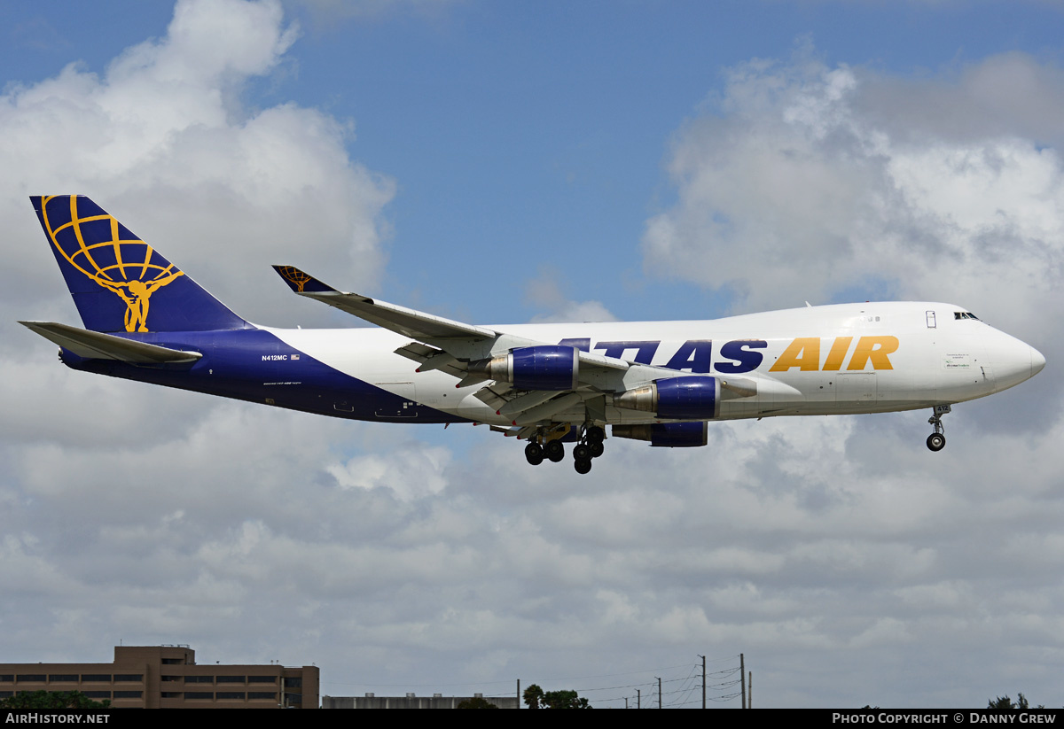 Aircraft Photo of N412MC | Boeing 747-47UF/SCD | Atlas Air | AirHistory.net #213833
