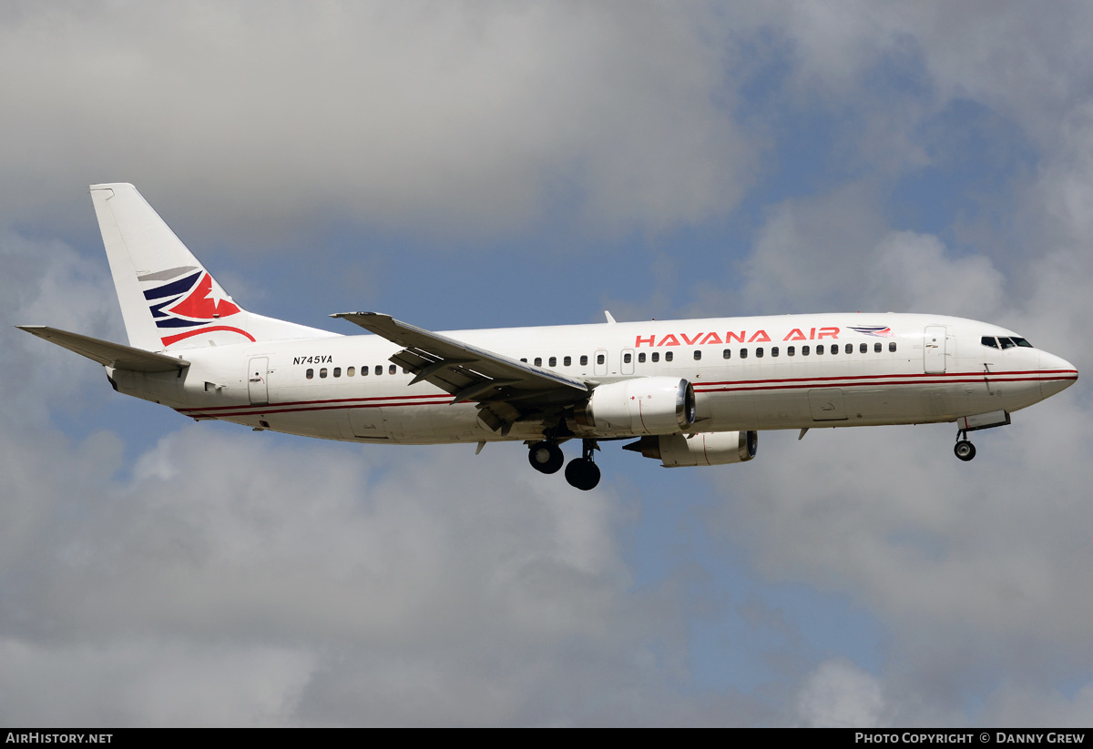 Aircraft Photo of N745VA | Boeing 737-405 | Havana Air | AirHistory.net #213839