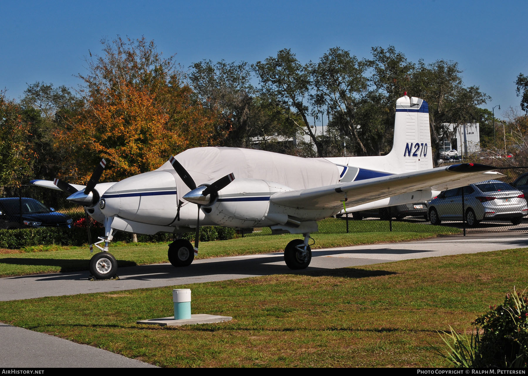 Aircraft Photo of N270 | Beech D50E Twin Bonanza | AirHistory.net #213840