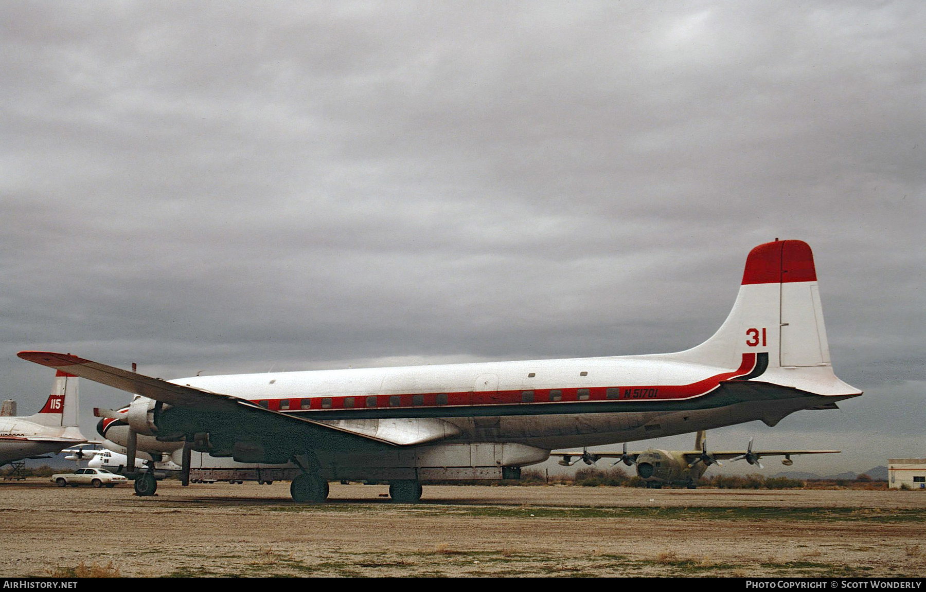 Aircraft Photo of N51701 | Douglas DC-7B/AT | AirHistory.net #213845