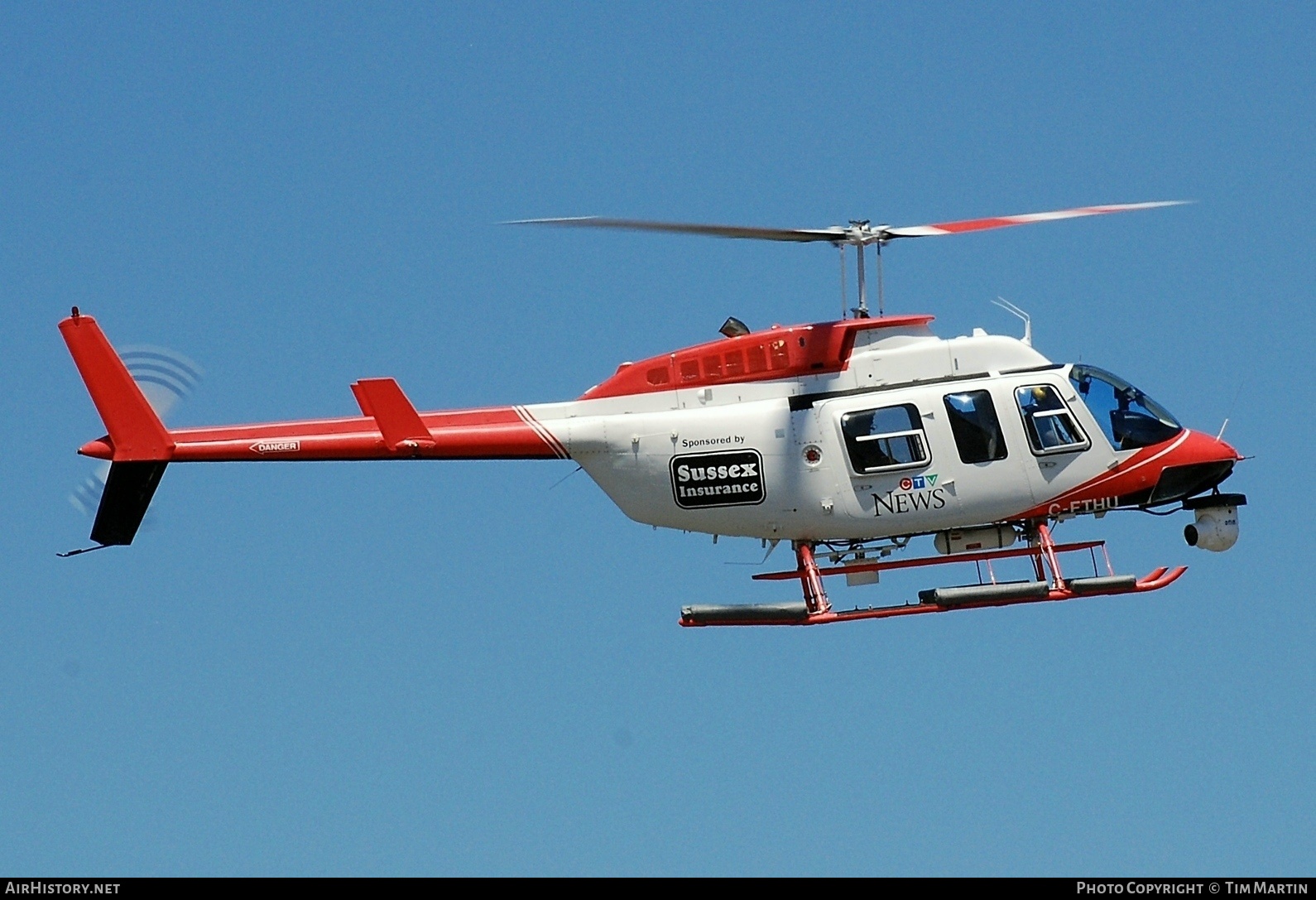 Aircraft Photo of C-FTHU | Bell 206L-4 LongRanger IV | AirHistory.net #213864