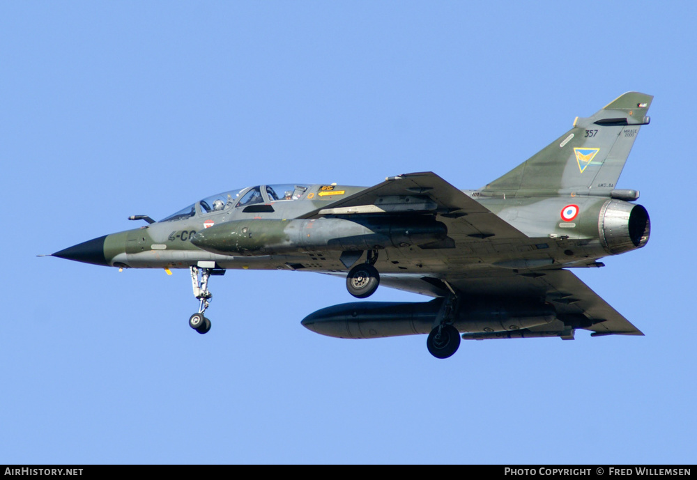 Aircraft Photo of 357 | Dassault Mirage 2000N | France - Air Force | AirHistory.net #213867