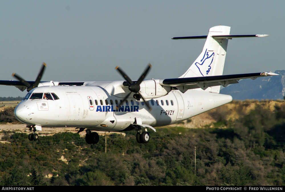 Aircraft Photo of F-GVZY | ATR ATR-42-300 | Airlinair | AirHistory.net #213868