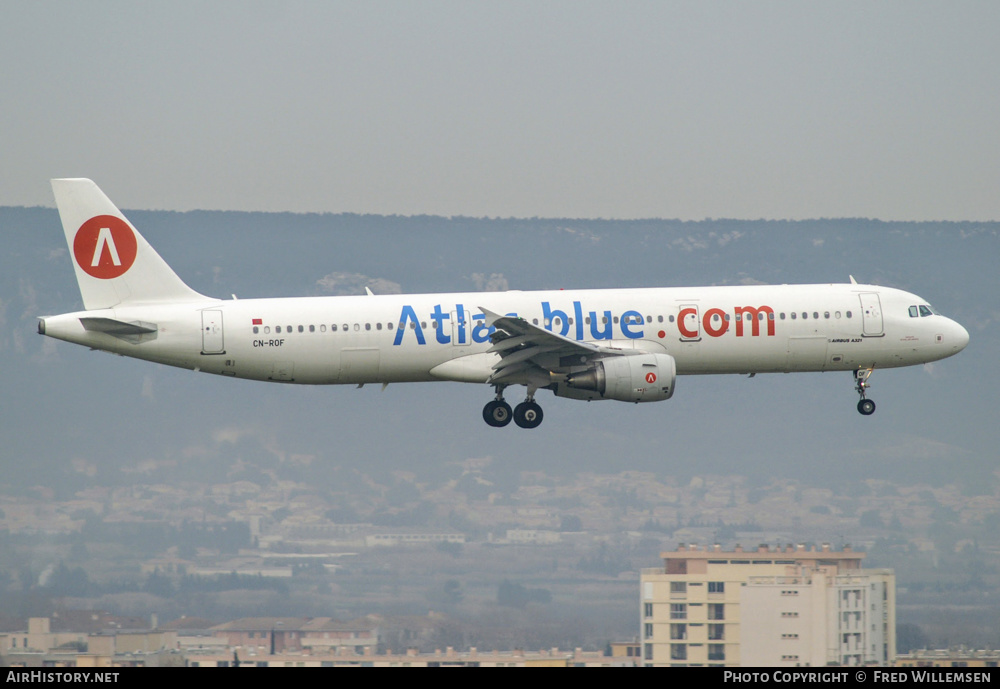 Aircraft Photo of CN-ROF | Airbus A321-211 | Atlas Blue | AirHistory.net #213879