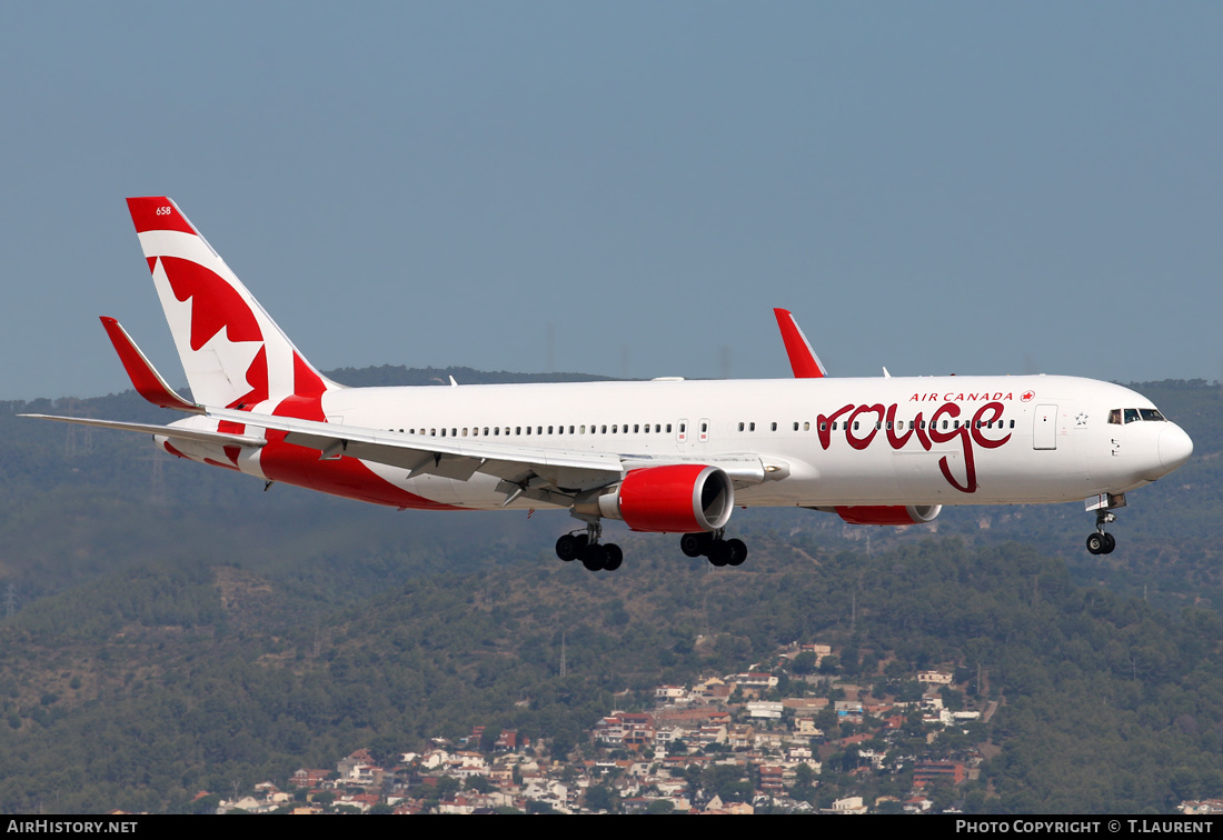 Aircraft Photo of C-GHLQ | Boeing 767-333/ER | Air Canada Rouge | AirHistory.net #213883