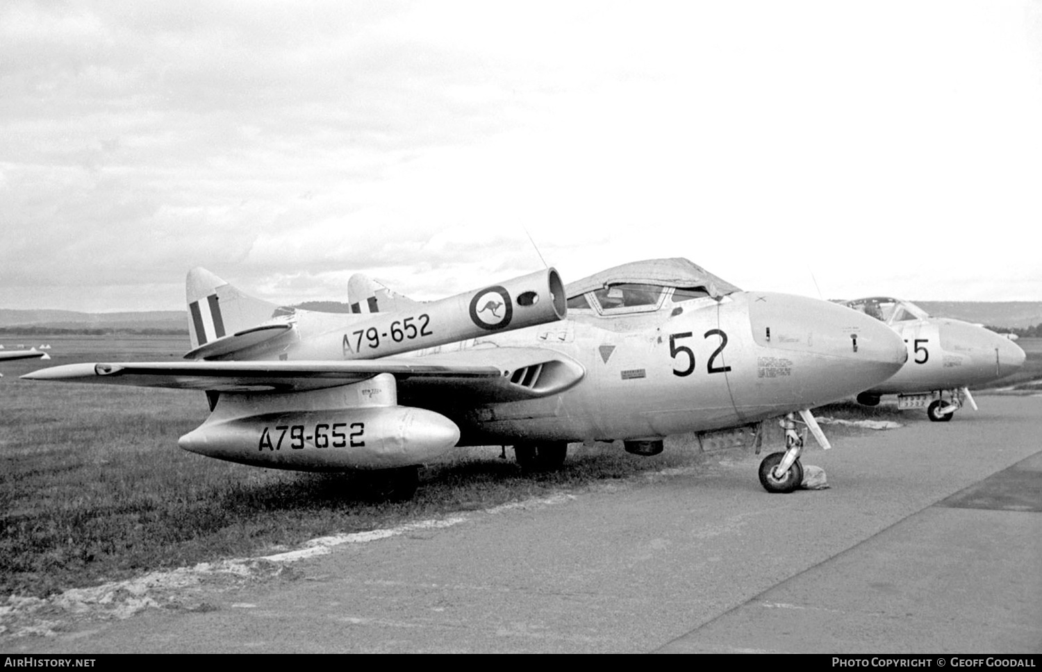 Aircraft Photo of A79-652 | De Havilland D.H. 115 Vampire T35 | Australia - Air Force | AirHistory.net #213904