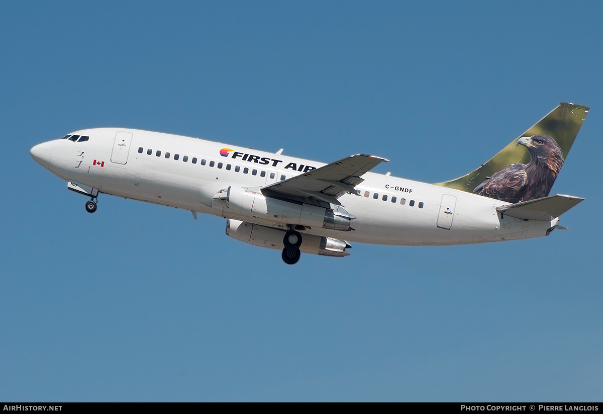 Aircraft Photo of C-GNDF | Boeing 737-25A/Adv | First Air | AirHistory.net #213912