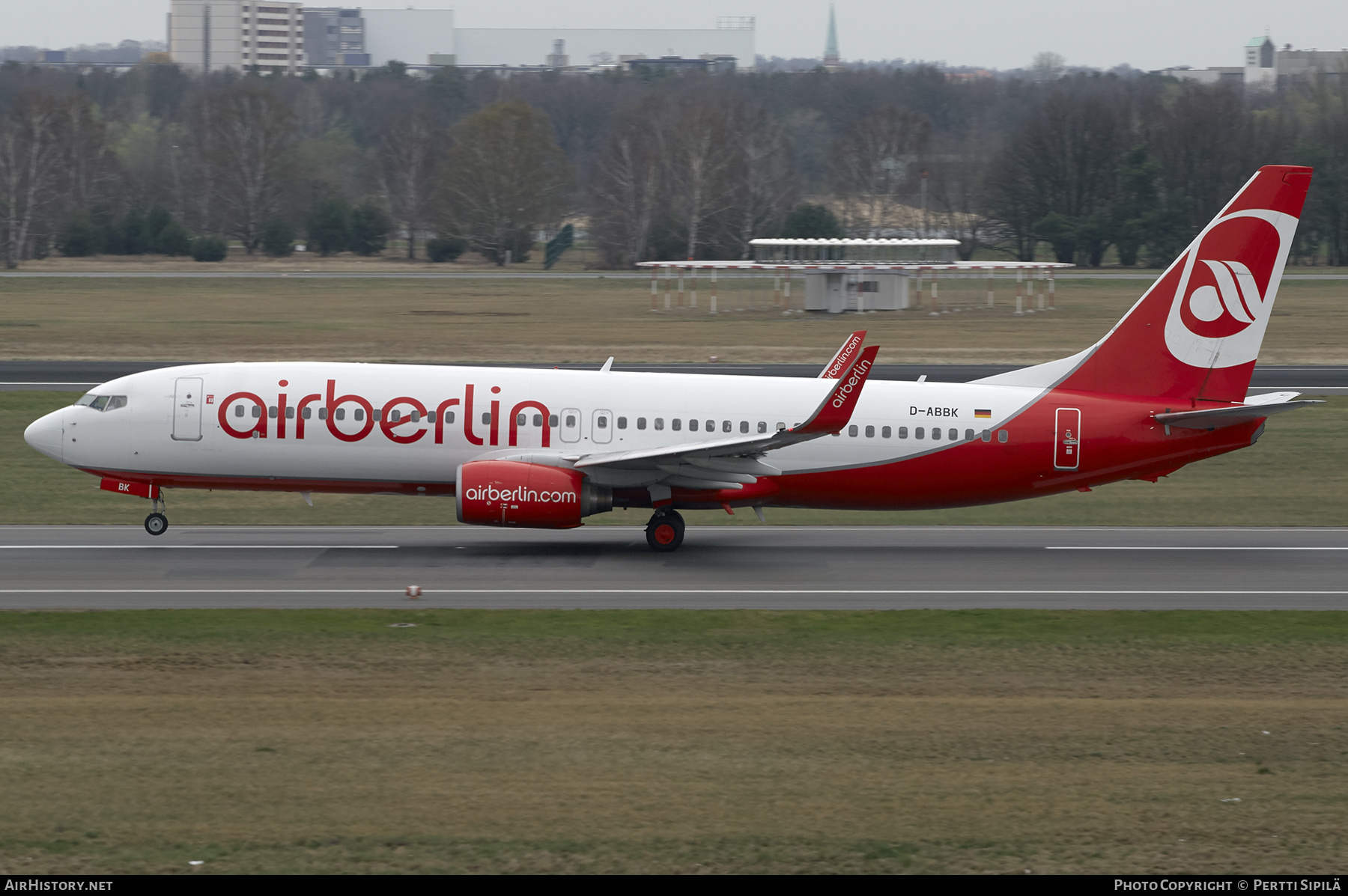 Aircraft Photo of D-ABBK | Boeing 737-8BK | Air Berlin | AirHistory.net #213938