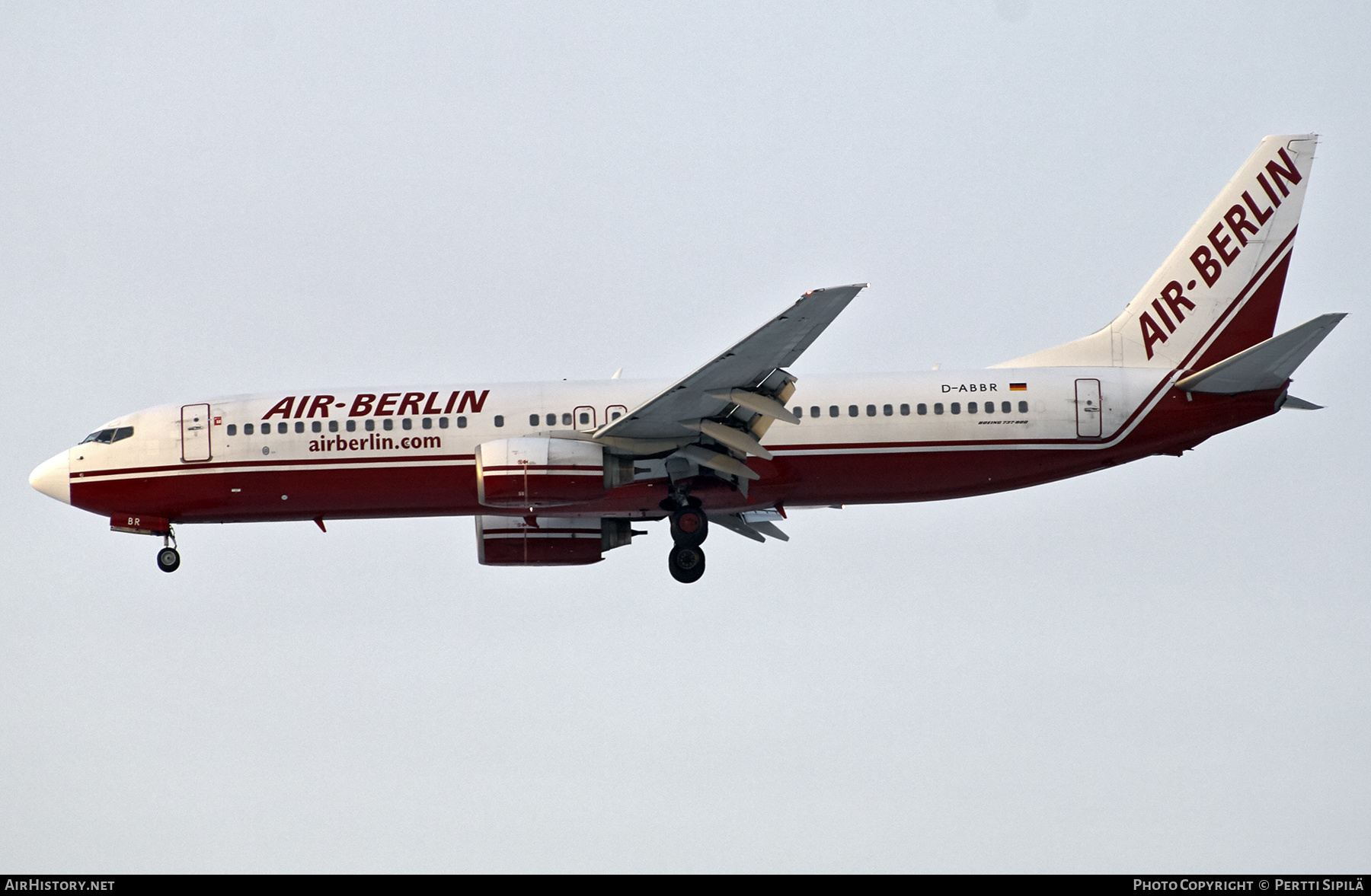 Aircraft Photo of D-ABBR | Boeing 737-85F | Air Berlin | AirHistory.net #213959
