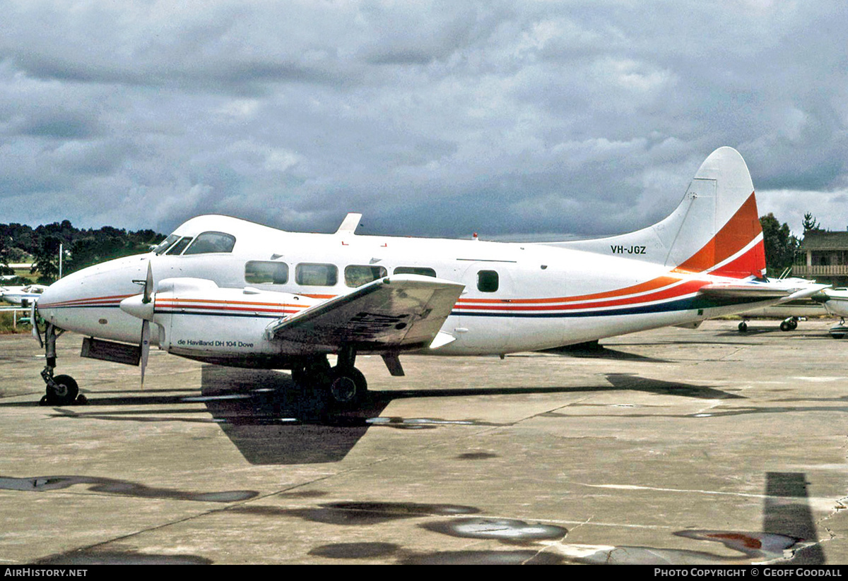 Aircraft Photo of VH-JGZ | De Havilland D.H. 104 Dove 8 | AirHistory.net #213961