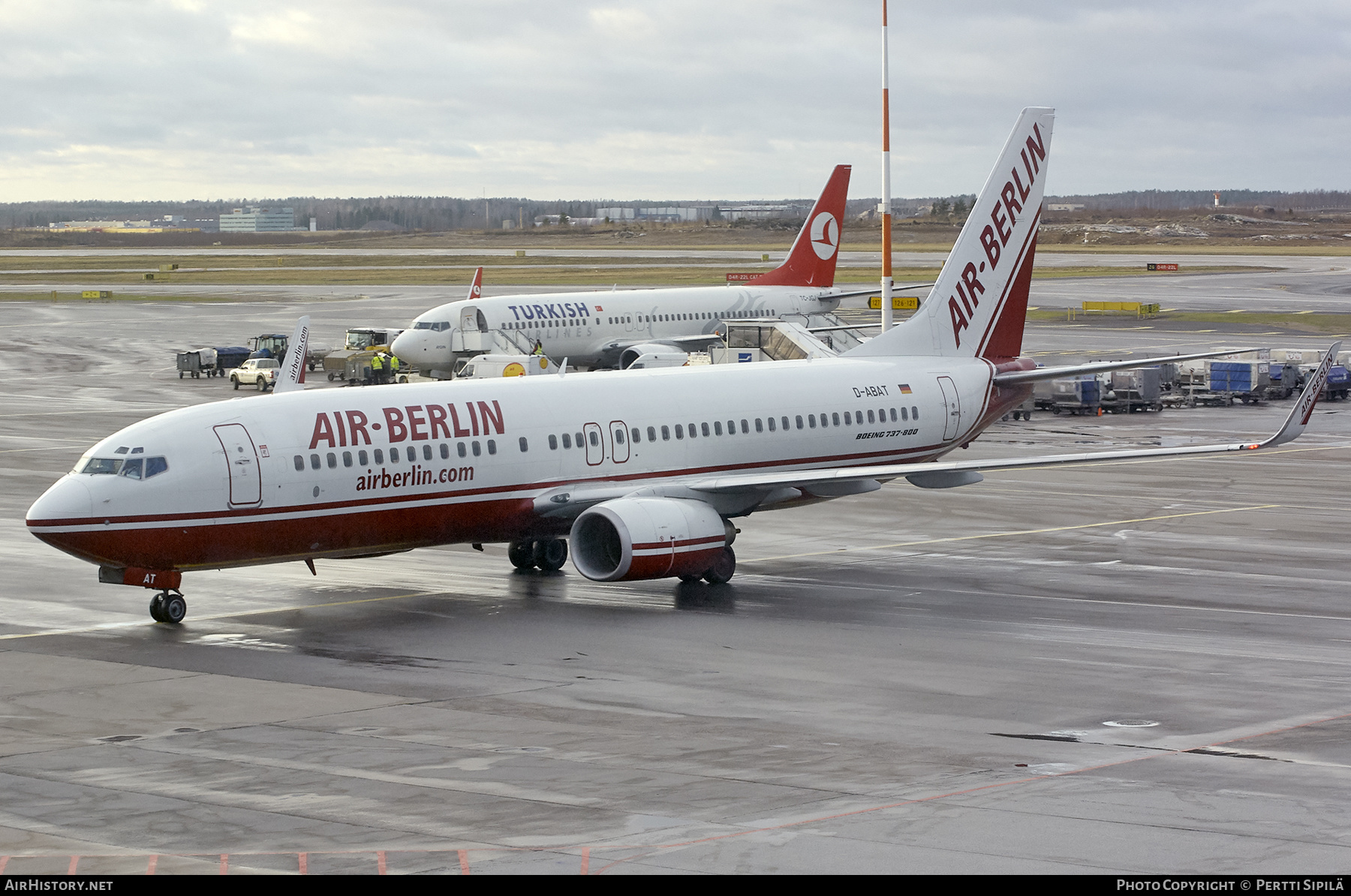 Aircraft Photo of D-ABAT | Boeing 737-86J | Air Berlin | AirHistory.net #213974