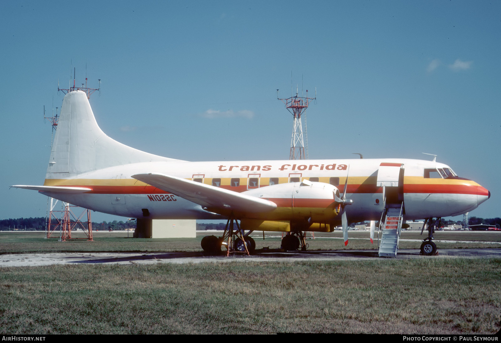 Aircraft Photo of N1022C | Convair 240-0 | Trans Florida Airlines - TFA | AirHistory.net #213981