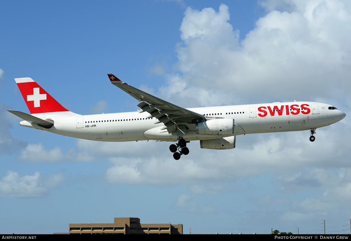Aircraft Photo of HB-JHK | Airbus A330-343E | Swiss International Air Lines | AirHistory.net #213983