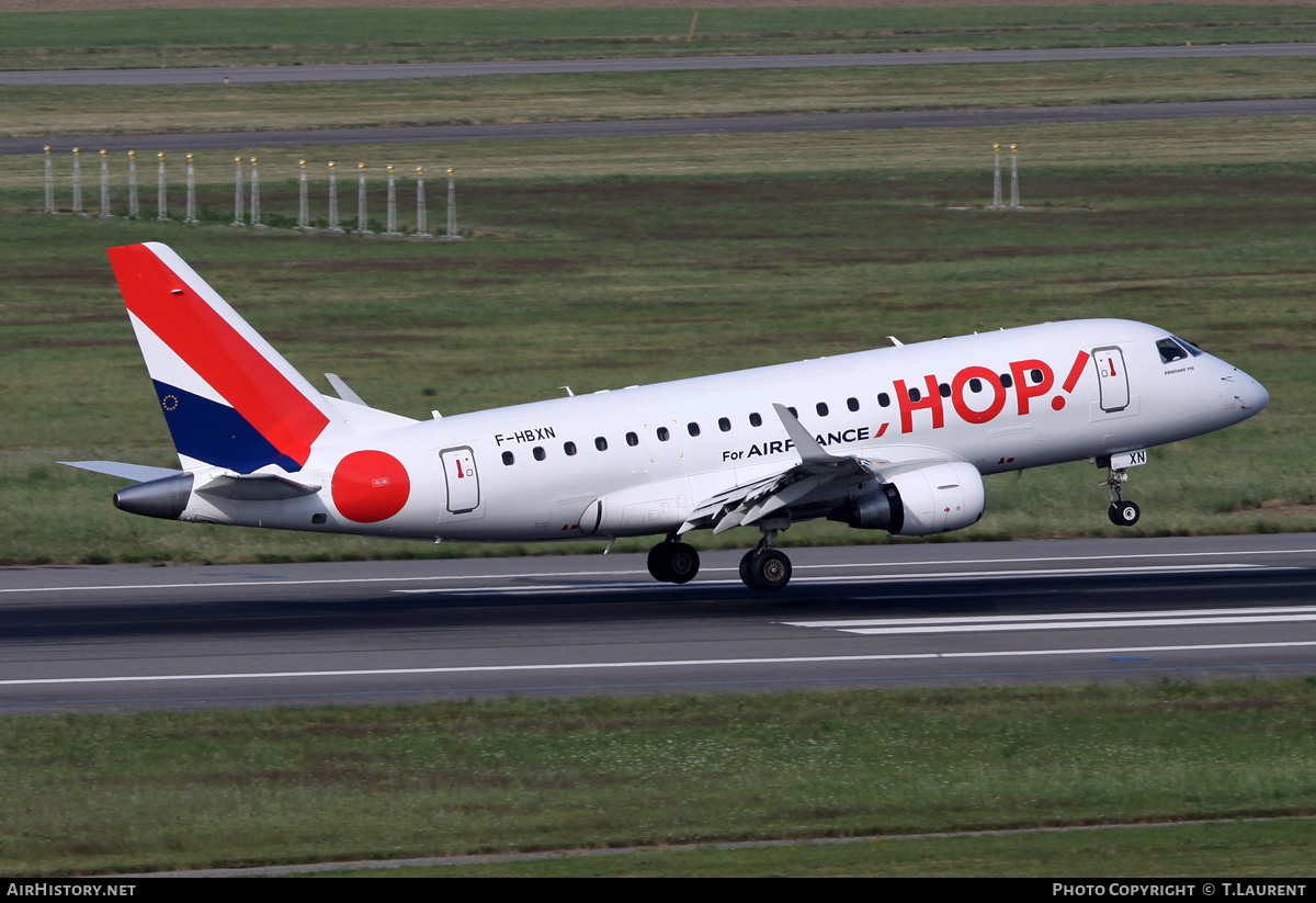 Aircraft Photo of F-HBXN | Embraer 170LR (ERJ-170-100LR) | Hop! | AirHistory.net #213991