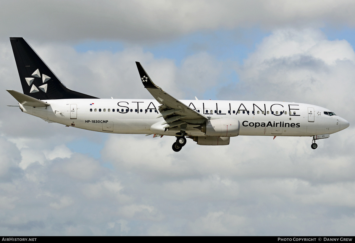 Aircraft Photo of HP-1830CMP | Boeing 737-8V3 | Copa Airlines | AirHistory.net #213997