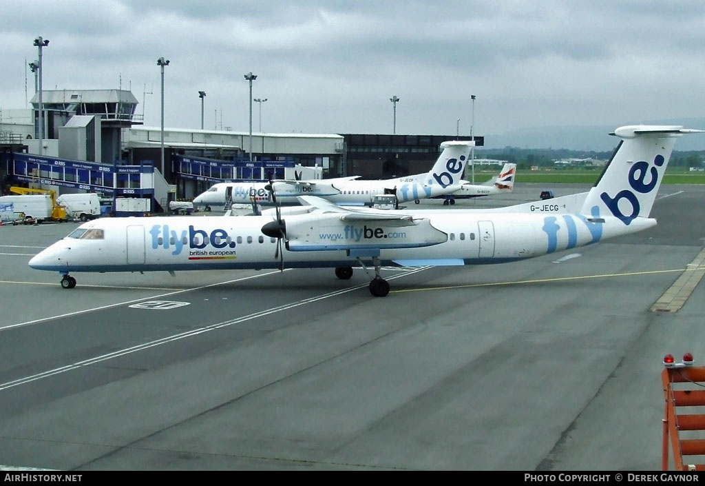 Aircraft Photo of G-JECG | Bombardier DHC-8-402 Dash 8 | Flybe - British European | AirHistory.net #214002