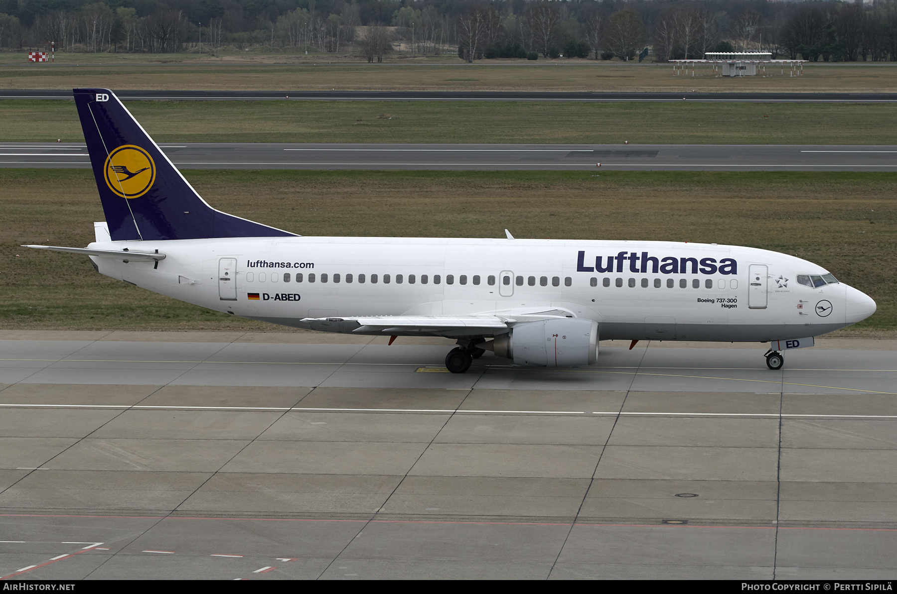 Aircraft Photo of D-ABED | Boeing 737-330 | Lufthansa | AirHistory.net #214022