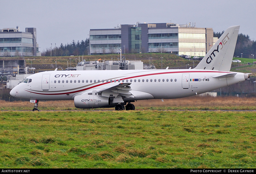 Aircraft Photo of EI-FWB | Sukhoi SSJ-100-95B Superjet 100 (RRJ-95B) | CityJet | AirHistory.net #214023