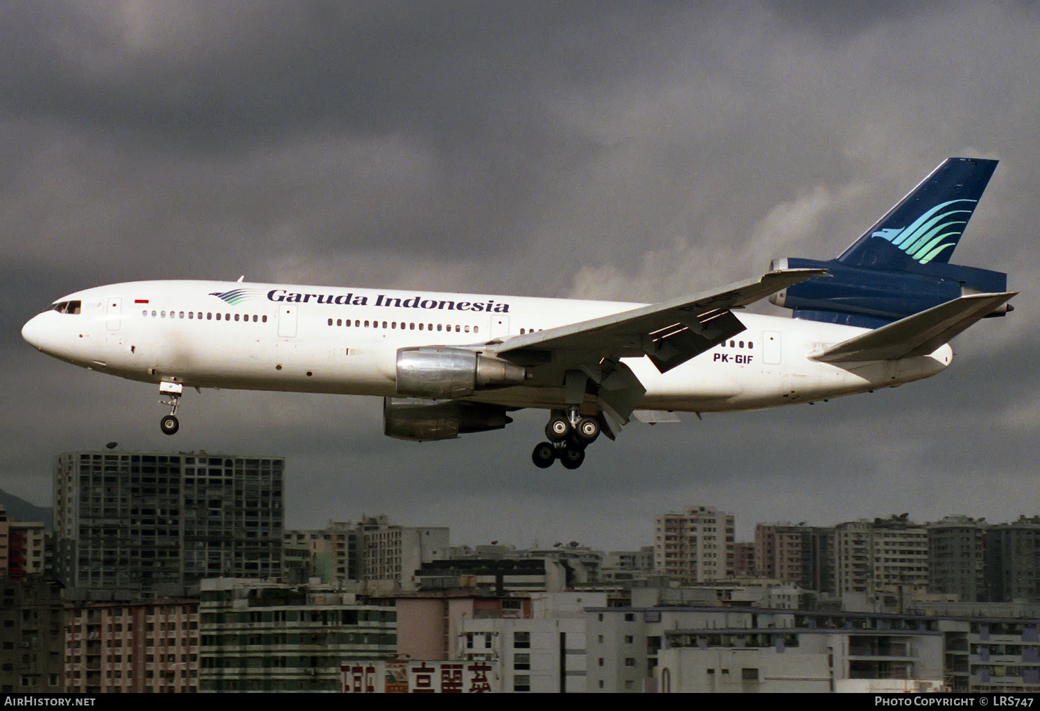 Aircraft Photo of PK-GIF | McDonnell Douglas DC-10-30 | Garuda Indonesia | AirHistory.net #214030