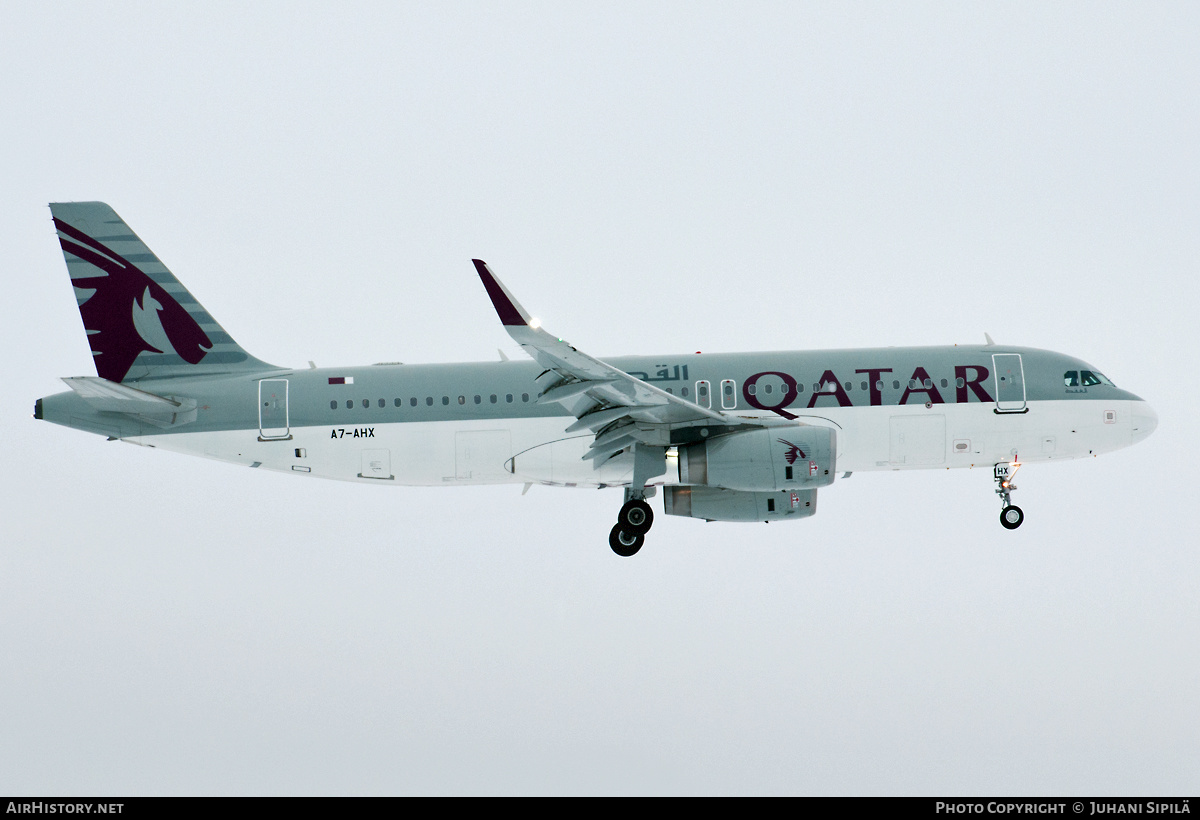 Aircraft Photo of A7-AHX | Airbus A320-232 | Qatar Airways | AirHistory.net #214058