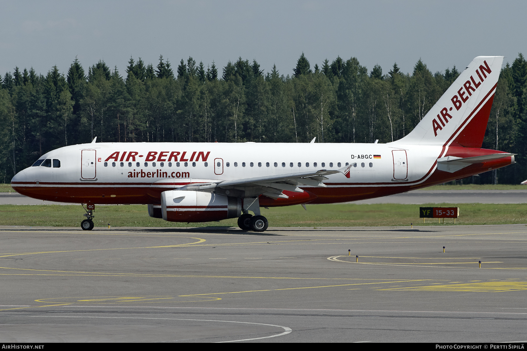 Aircraft Photo of D-ABGC | Airbus A319-132 | Air Berlin | AirHistory.net #214064