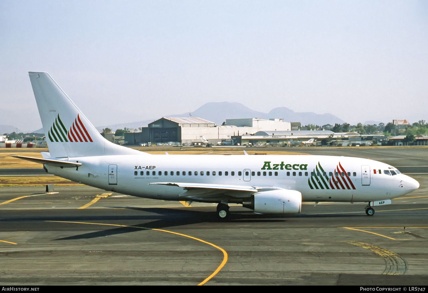 Aircraft Photo of XA-AEP | Boeing 737-7EA | Líneas Aéreas Azteca | AirHistory.net #214077