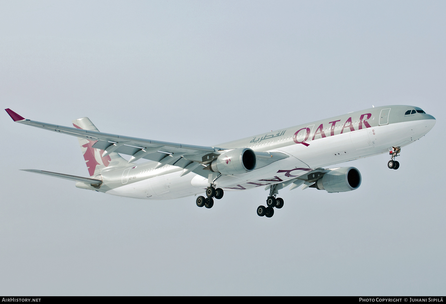 Aircraft Photo of A7-AEE | Airbus A330-302 | Qatar Airways | AirHistory.net #214085