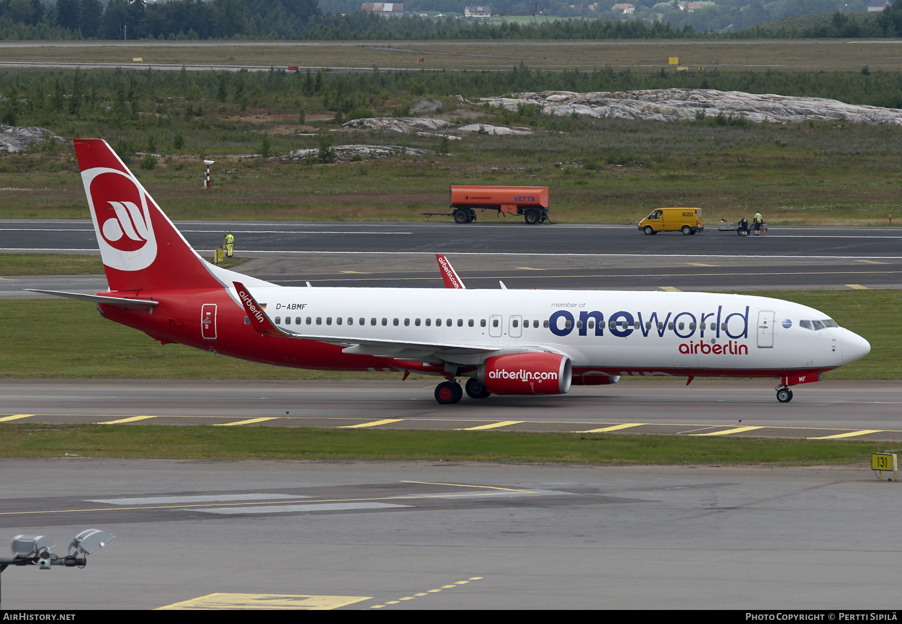 Aircraft Photo of D-ABMF | Boeing 737-86J | Air Berlin | AirHistory.net #214130