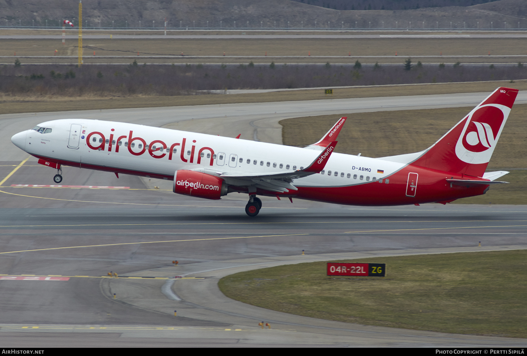 Aircraft Photo of D-ABMQ | Boeing 737-86J | Air Berlin | AirHistory.net #214136