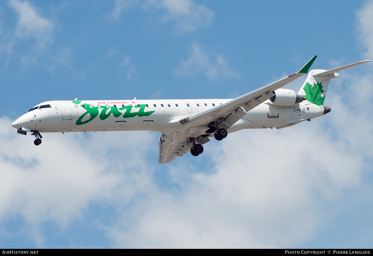 Aircraft Photo of C-FBJZ | Bombardier CRJ-705 (CL-600-2D15) | Air Canada Jazz | AirHistory.net #214152