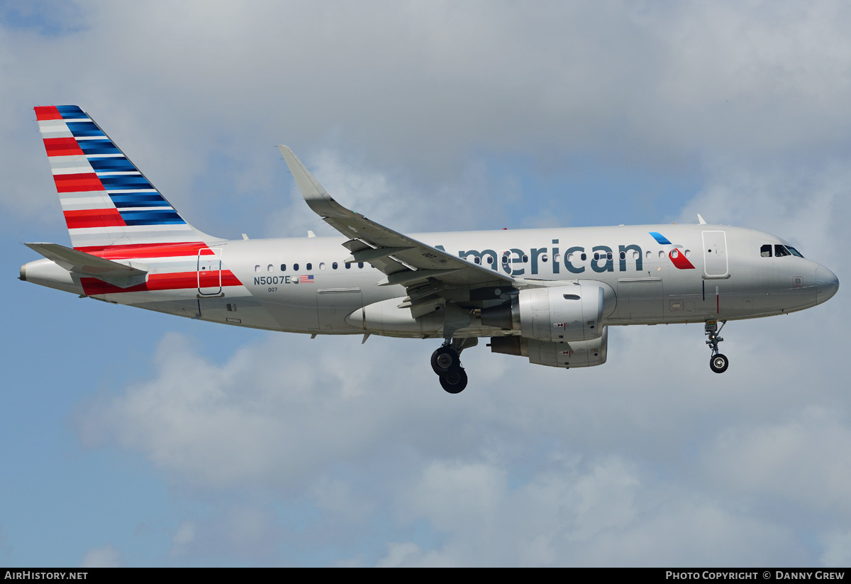 Aircraft Photo of N5007E | Airbus A319-115 | American Airlines | AirHistory.net #214157