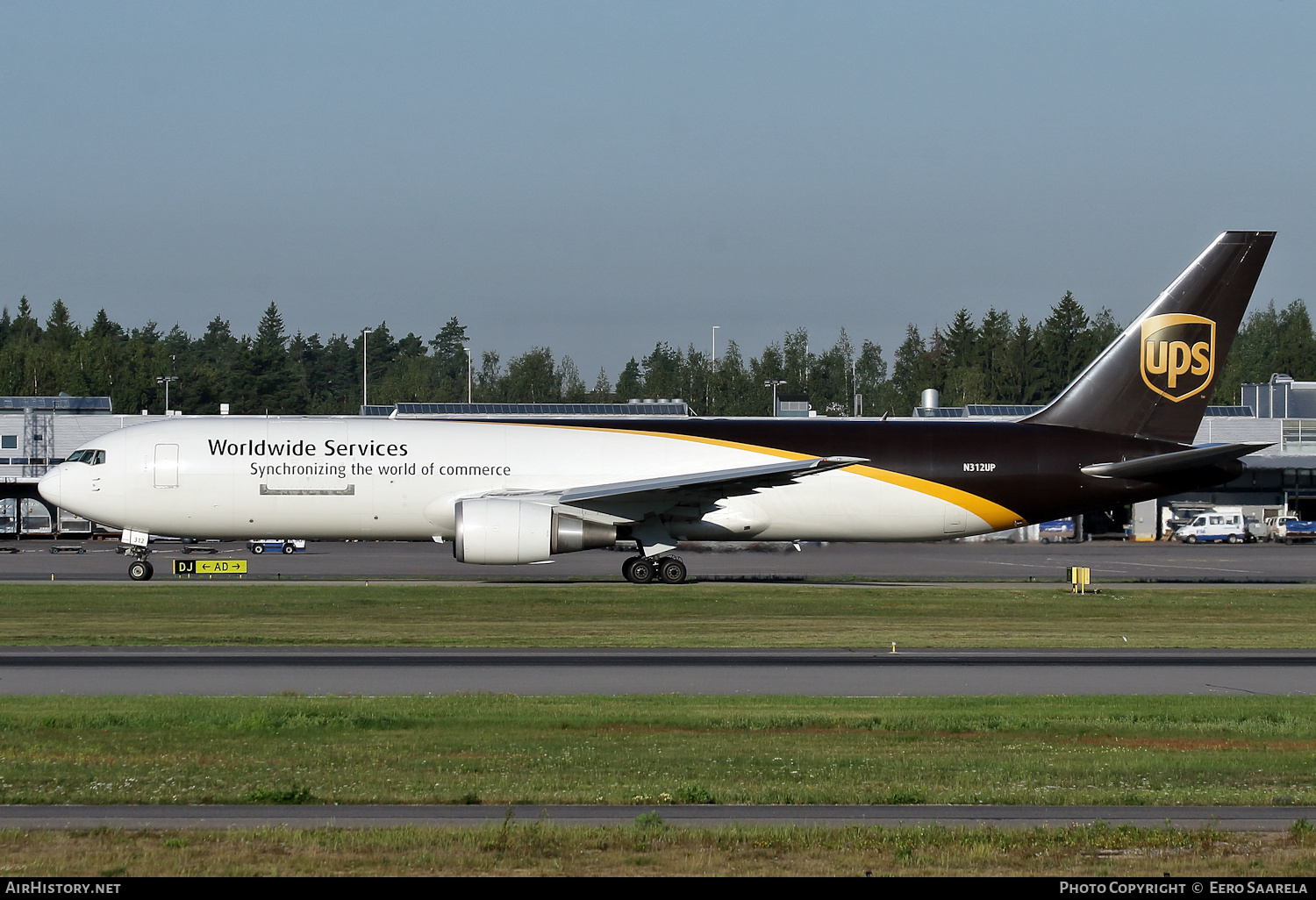 Aircraft Photo of N312UP | Boeing 767-34AF/ER | United Parcel Service - UPS | AirHistory.net #214160