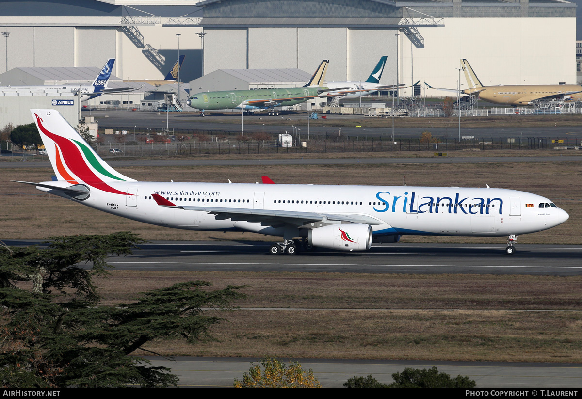 Aircraft Photo of F-WWKV | Airbus A330-343 | SriLankan Airlines | AirHistory.net #214166