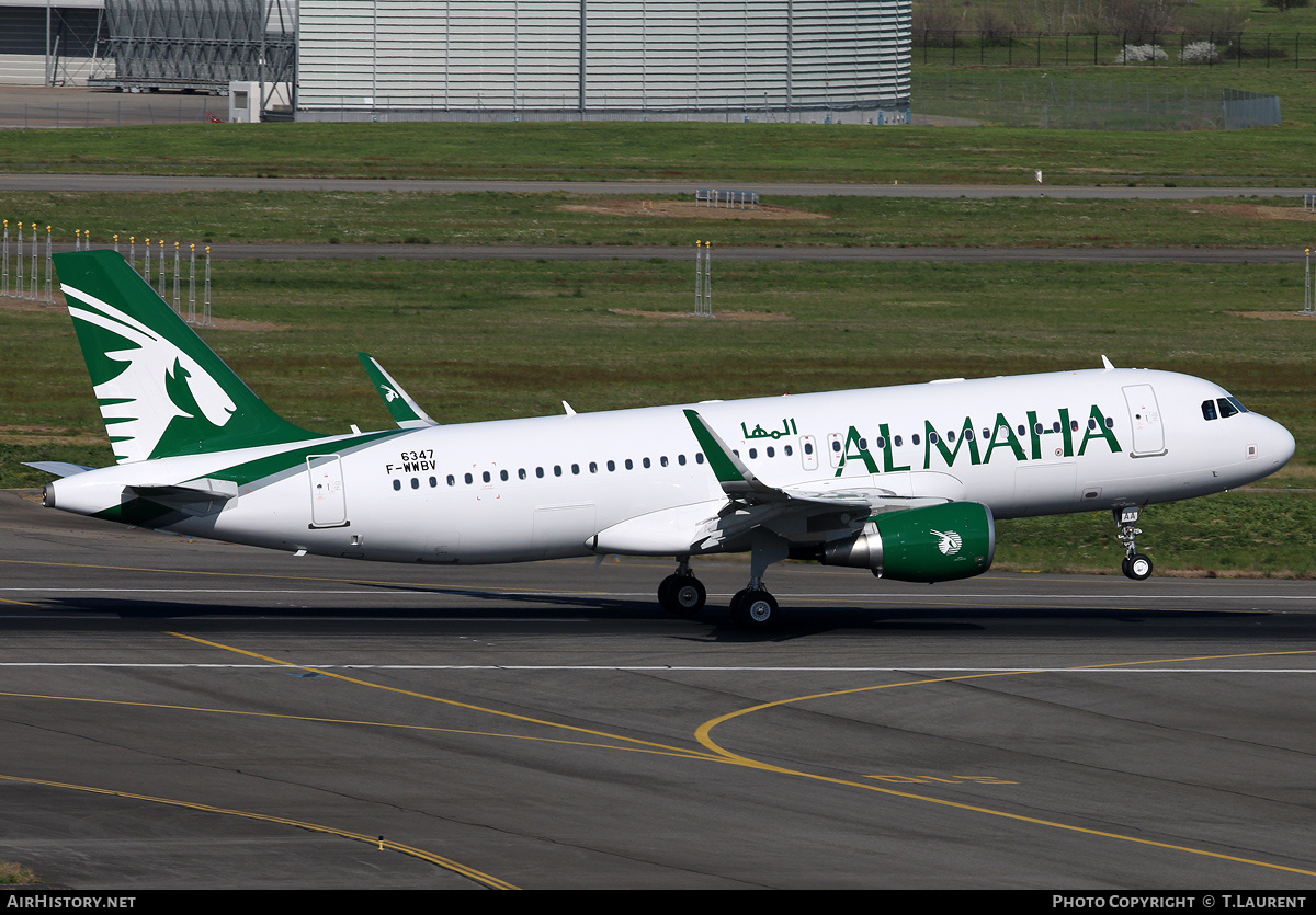 Aircraft Photo of F-WWBV | Airbus A320-214 | Al Maha Airways | AirHistory.net #214169