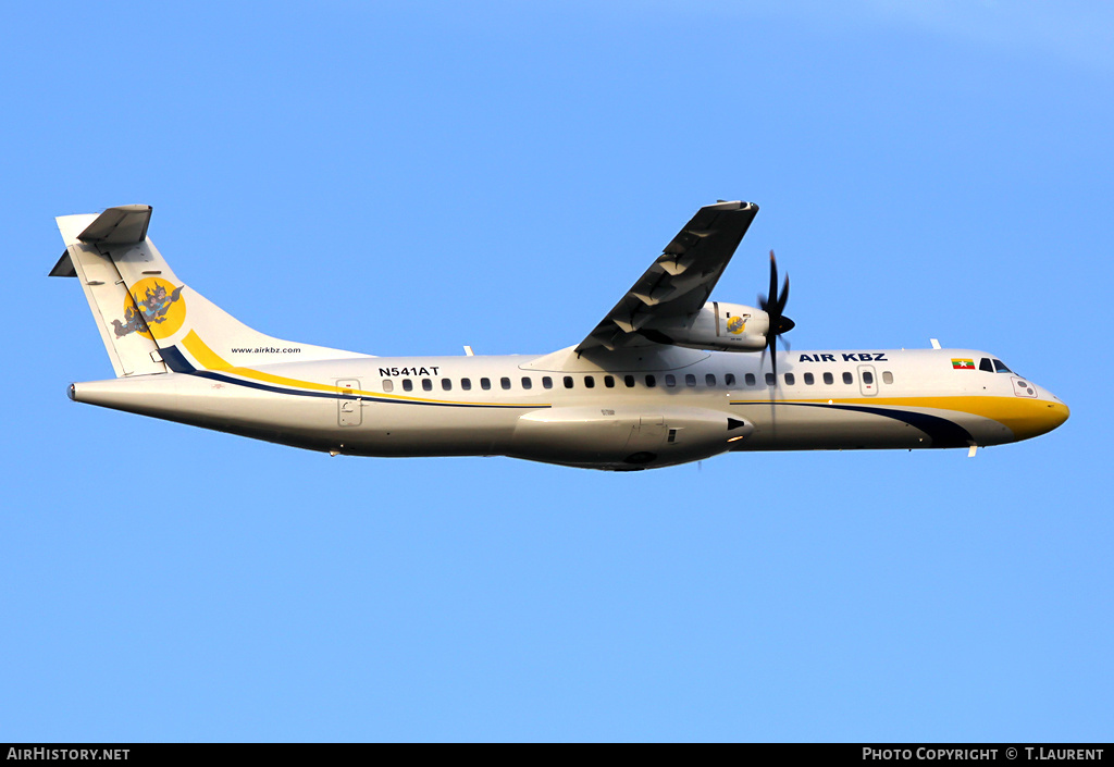 Aircraft Photo of N541AT | ATR ATR-72-500 (ATR-72-212A) | Air KBZ | AirHistory.net #214170