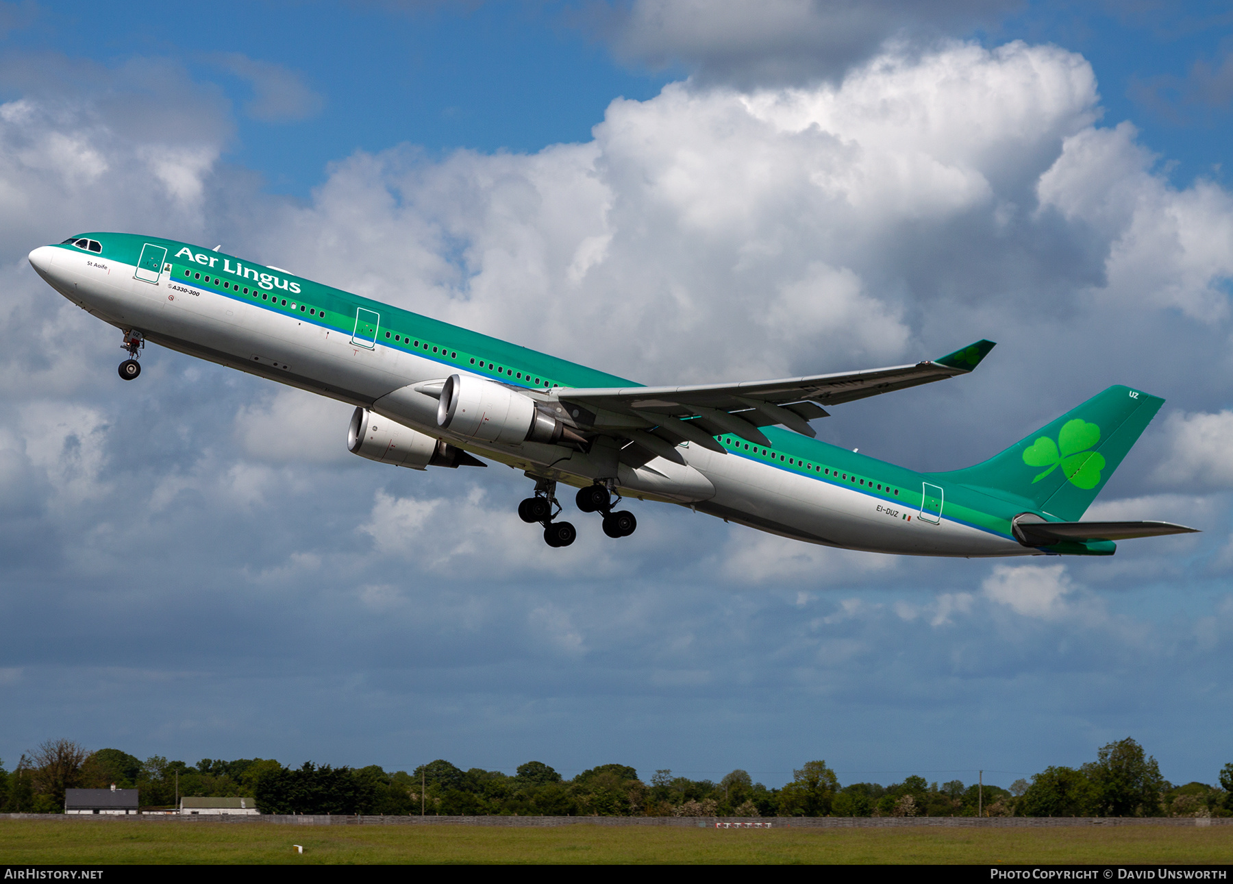 Aircraft Photo of EI-DUZ | Airbus A330-302 | Aer Lingus | AirHistory.net #214174