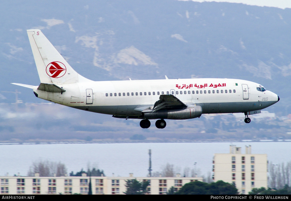 Aircraft Photo of 7T-VES | Boeing 737-2D6C/Adv | Air Algérie | AirHistory.net #214197