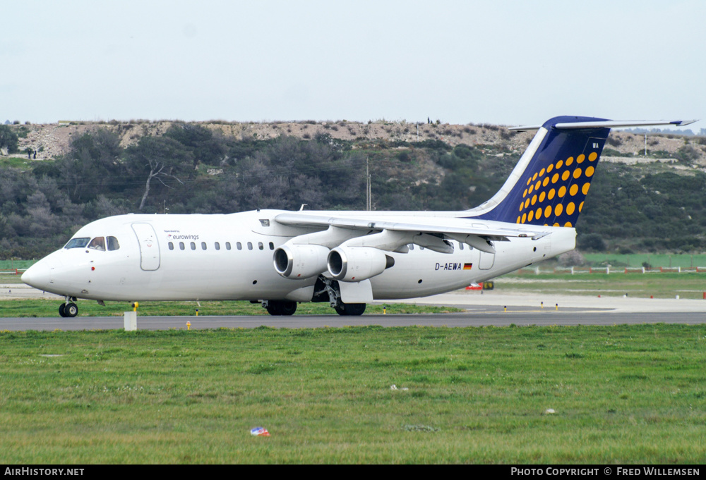 Aircraft Photo of D-AEWA | British Aerospace BAe-146-300 | Eurowings | AirHistory.net #214206