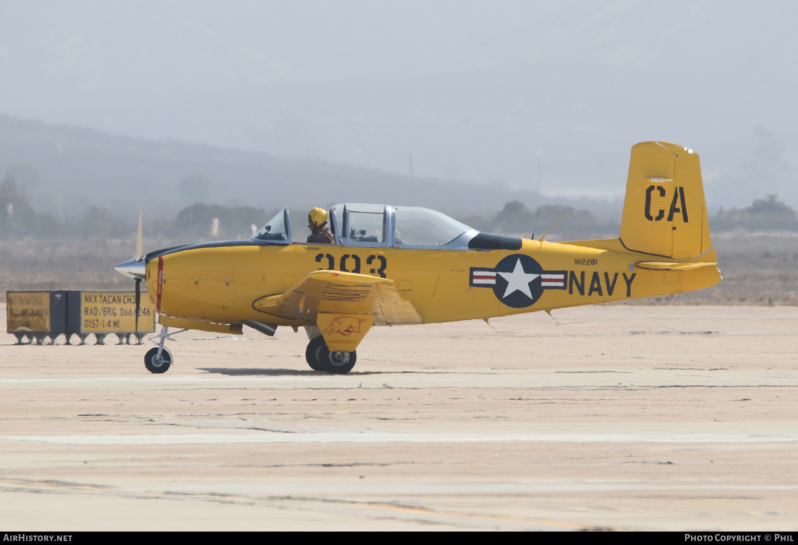 Aircraft Photo of N12281 | Beech T-34A Mentor (45) | AirHistory.net #214208