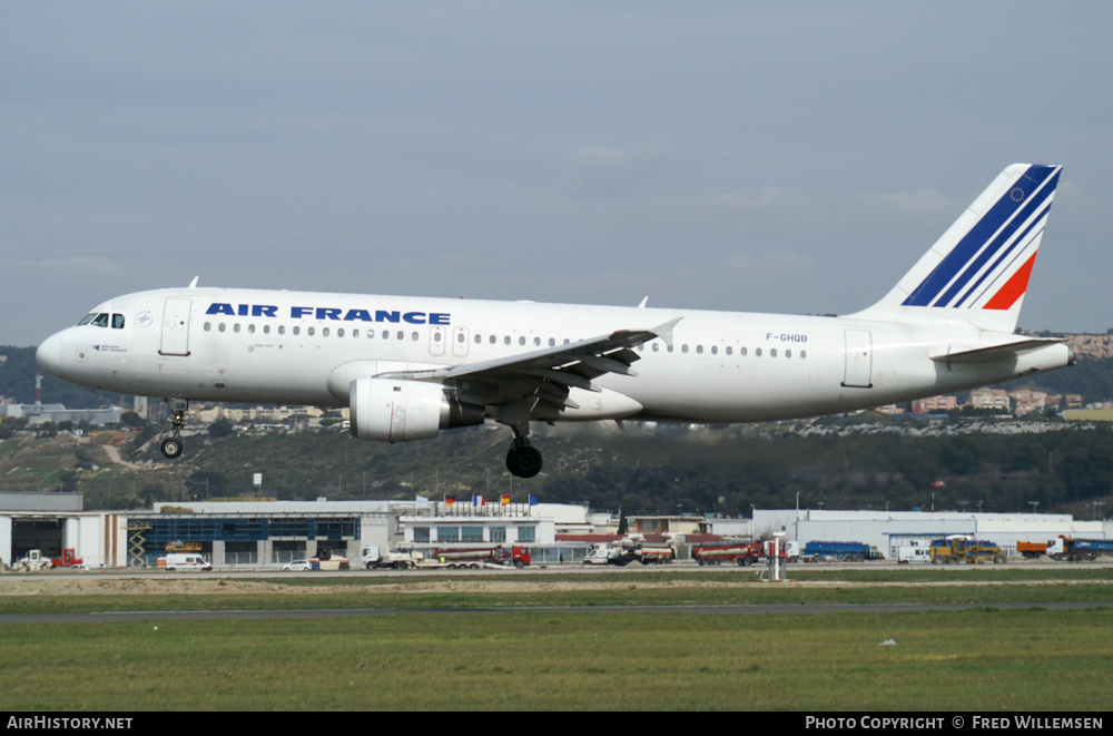 Aircraft Photo of F-GHQB | Airbus A320-211 | Air France | AirHistory.net #214210
