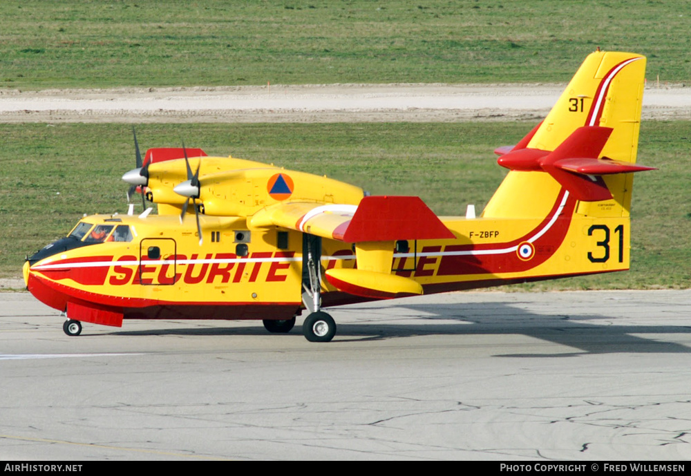 Aircraft Photo of F-ZBFP | Canadair CL-415 (CL-215-6B11) | Sécurité Civile | AirHistory.net #214236