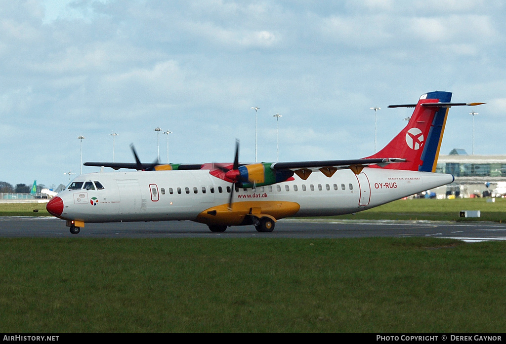 Aircraft Photo of OY-RUG | ATR ATR-72-202 | Danish Air Transport - DAT | AirHistory.net #214240