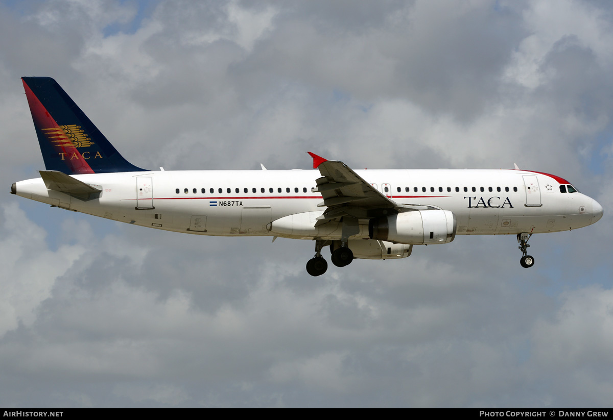 Aircraft Photo of N687TA | Airbus A320-233 | TACA - Transportes Aéreos Centro Americanos | AirHistory.net #214246