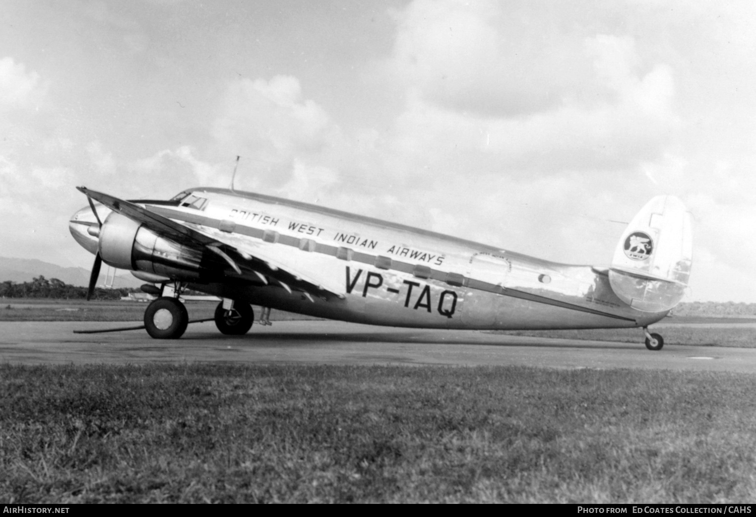 Aircraft Photo of VP-TAQ | Lockheed 18-56 Lodestar | British West Indian Airways - BWIA | AirHistory.net #214272