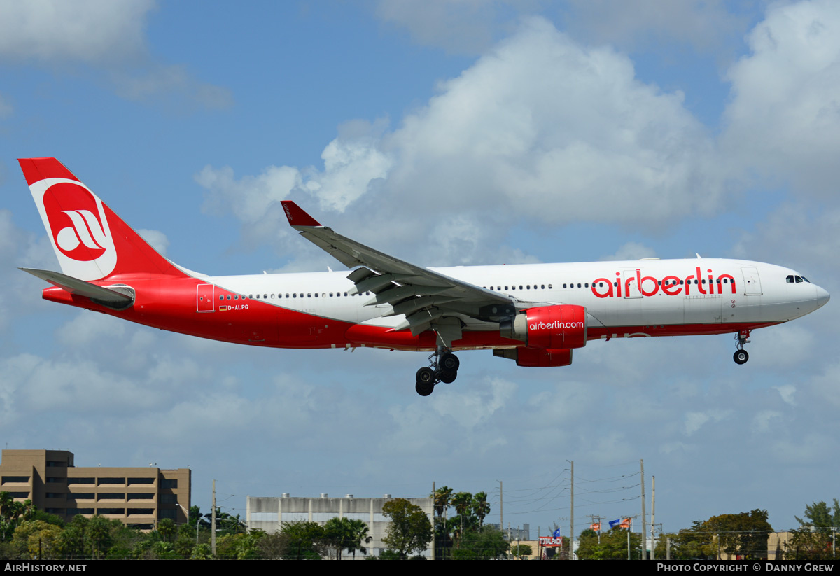 Aircraft Photo of D-ALPG | Airbus A330-223 | Air Berlin | AirHistory.net #214285